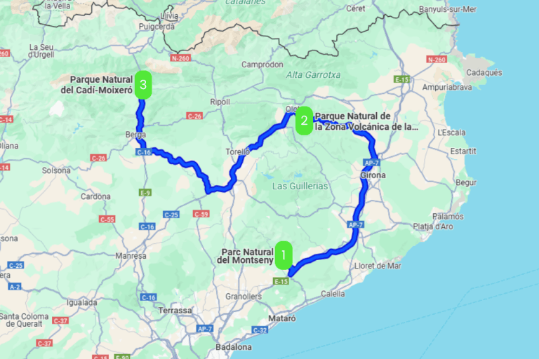 Mapa de PARQU-CATALUÑA II