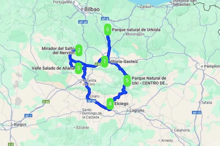 Mapa de SECRETOS ALAVESES