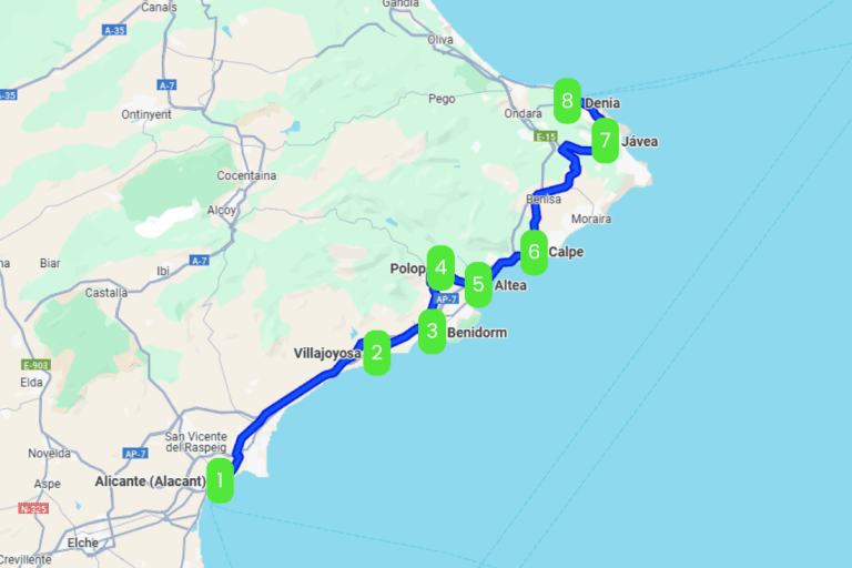 Mapa de ALI Y CÁNTARA
