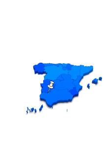Mapa de EUROVELO 1 POR ANDALUCÍA