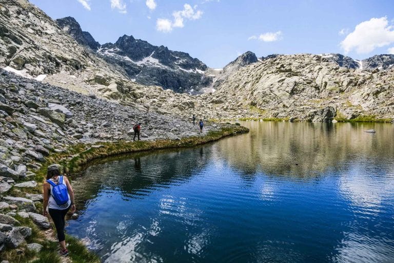 Las 5 Lagunas de Gredos en Ávila, un impresionante conjunto de lagunas de origen glaciar en la sierra.