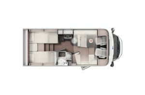 autocaravana perfilada de alquiler en guipuzcoa blucamp ocean 527 2021