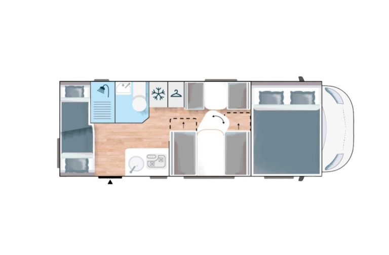 Alquiler 7 plazas Chausson Flash C656 en Guipúzcoa