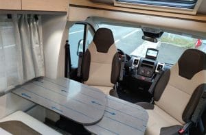 autocaravana perfilada de alquiler en guipuzcoa giottiline compact c66 2023