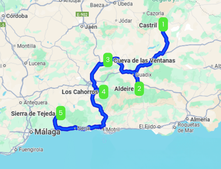 Mapa de AVENTURAS SECRETAS