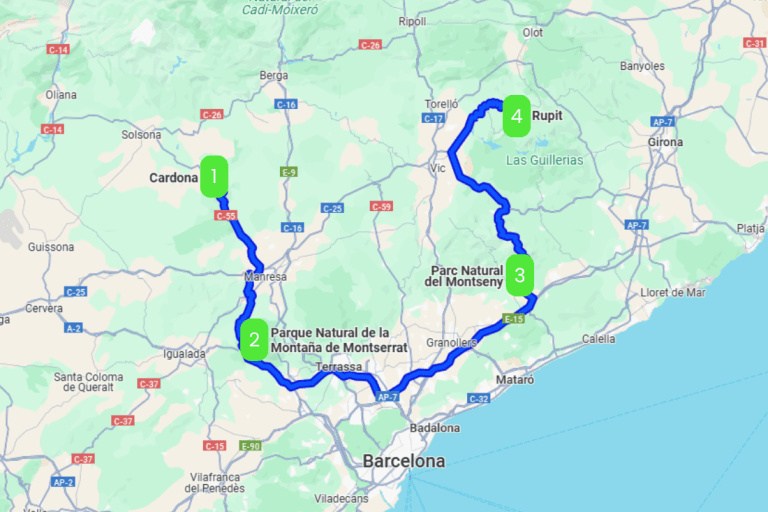 Mapa de BARCINO INTERIOR