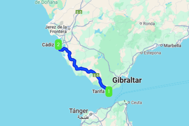 Mapa de DOBLE SURF