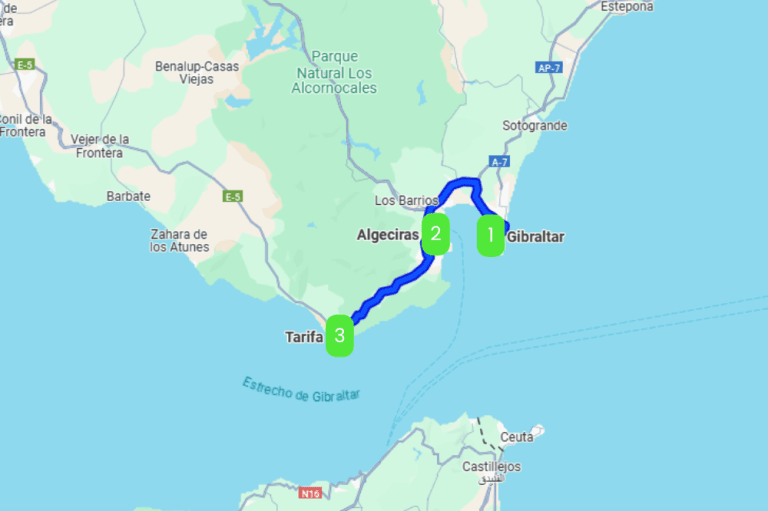 Mapa de EL PARAÍSO DEL VIENTO
