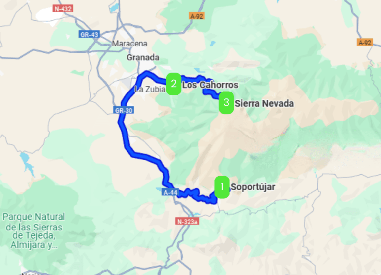 Mapa de ENCANTADA