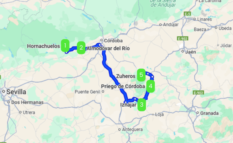 Mapa de LA COLONIA PATRICIA CORDUBA