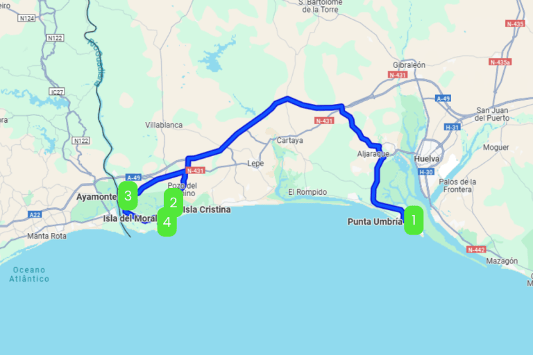 Mapa de LA COSTA DE LA SEÑORA