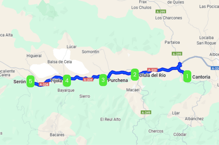 Mapa de LA VICTORIOSA