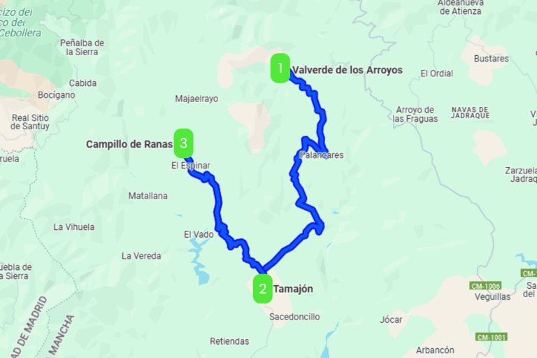 Mapa de LOS PUEBLOS NEGROS