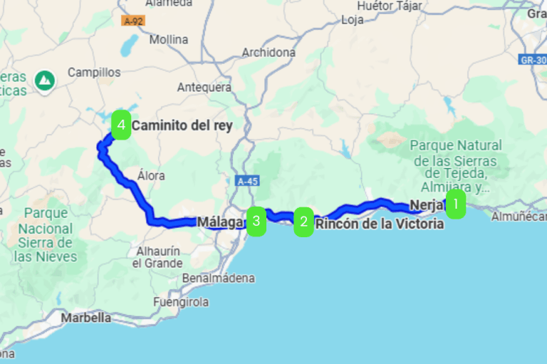 Mapa de «MALAKA» FAMILY