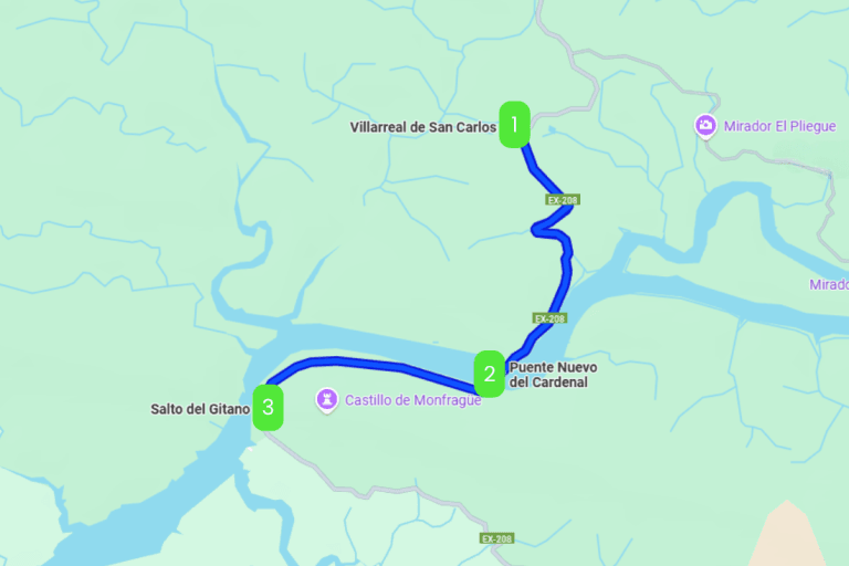 Mapa de RINCONES DEL TAJO