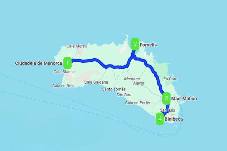Mapa de TIERRA DE FUEGO