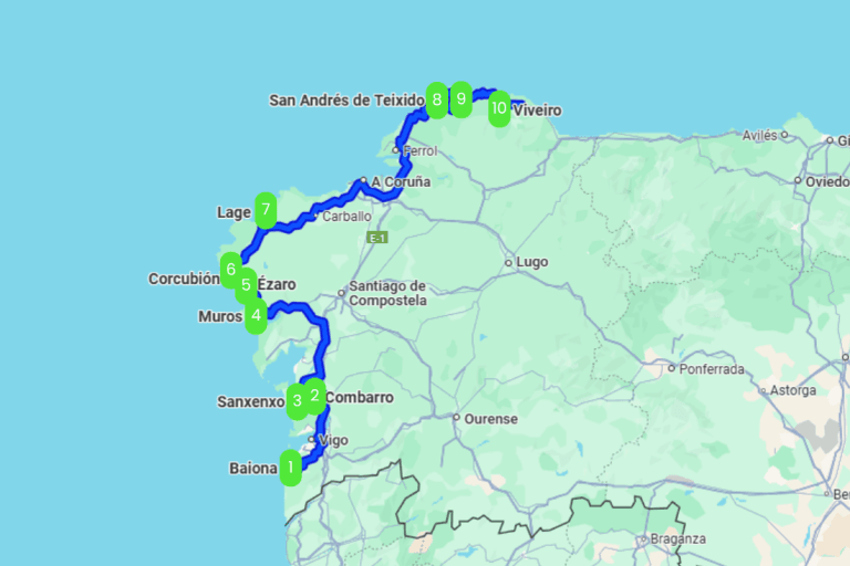 Mapa de LA COSTA GAITERA