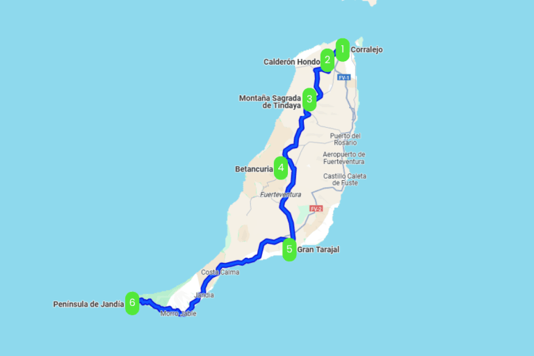 Mapa de LA ISLA MAJORERA