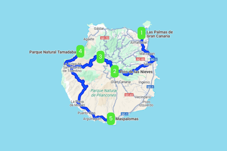 Mapa de LA PALMA FÉNIX