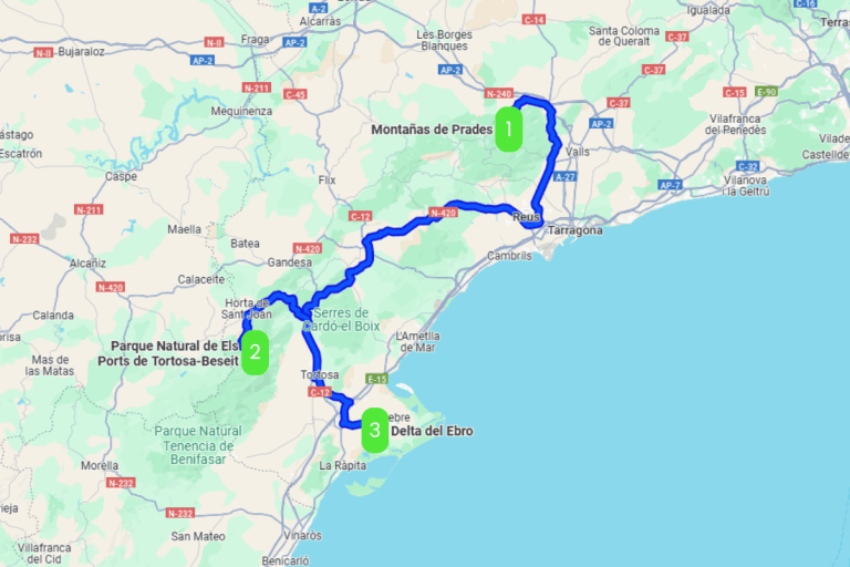Mapa de PARQU-CATALUÑA III