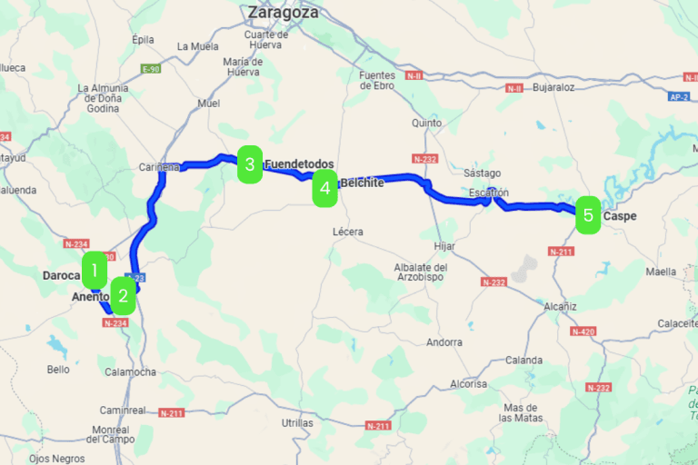 Mapa de CAESARAUGUSTA II