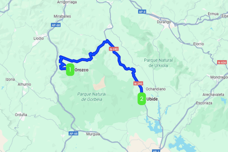 Mapa de CORAZÓN A TRAVÉS