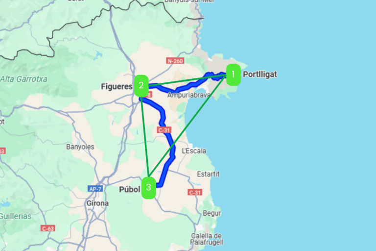 Mapa de EL TRIÁNGULO DALINIANO