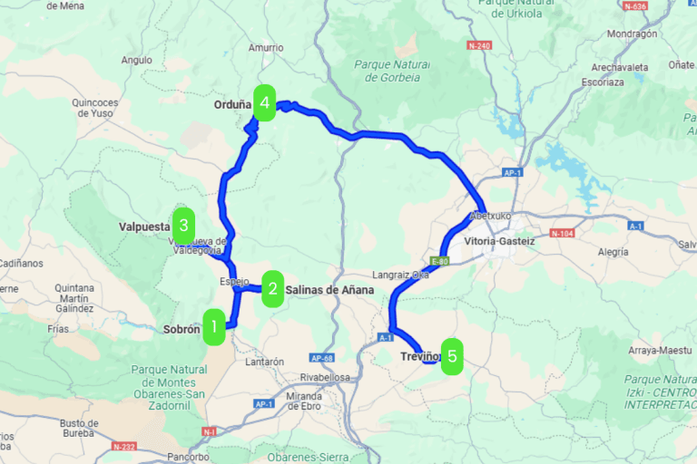Mapa de EN CLAVE TREVIÑO