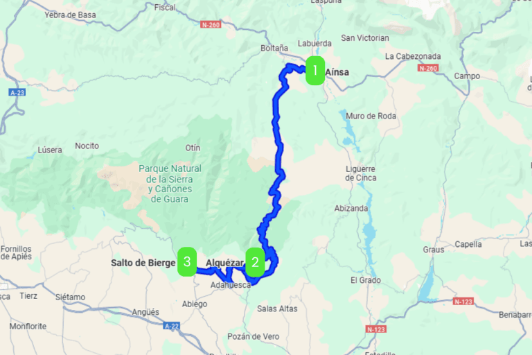 Mapa de INDIANA OSCA II