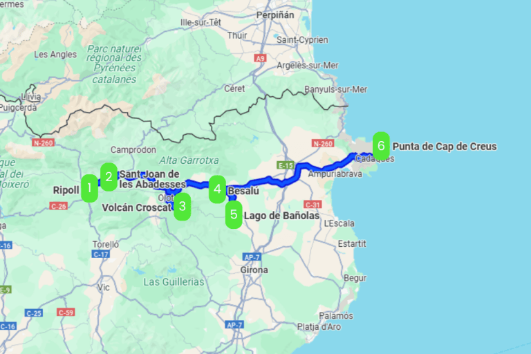 Mapa de LA MAGIA DE GERUNDA