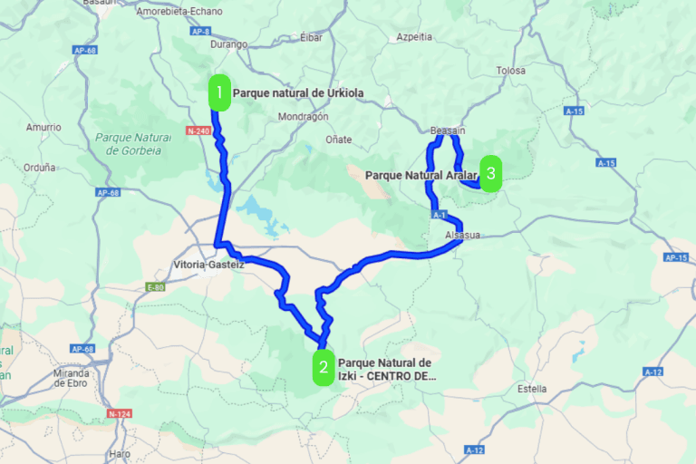 Mapa de PARQU-EUSKADI I