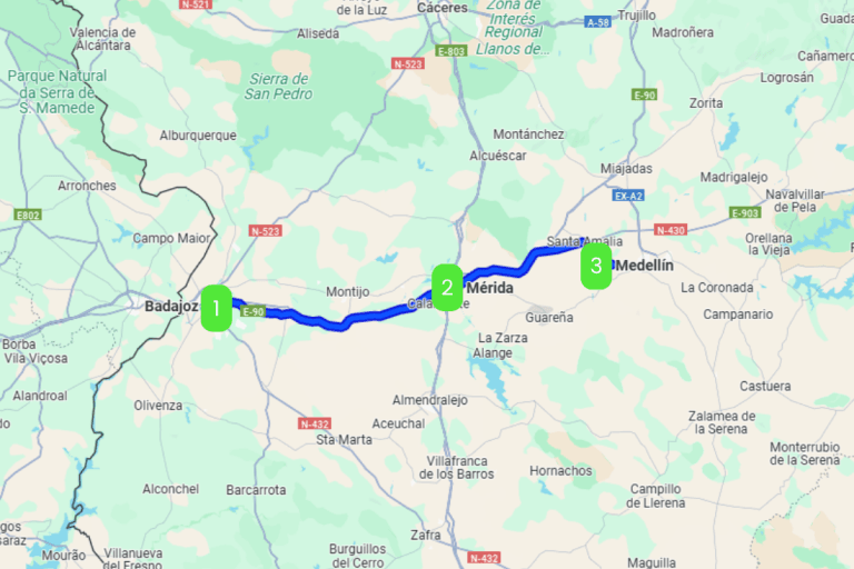 Mapa de PAX AUGUSTA NORTE