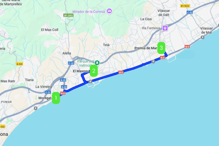 Mapa de PLAYA-SURF NORTE