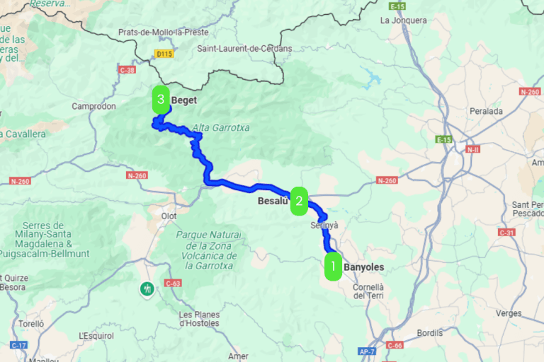 Mapa de RINCONES DE LA VIEJA