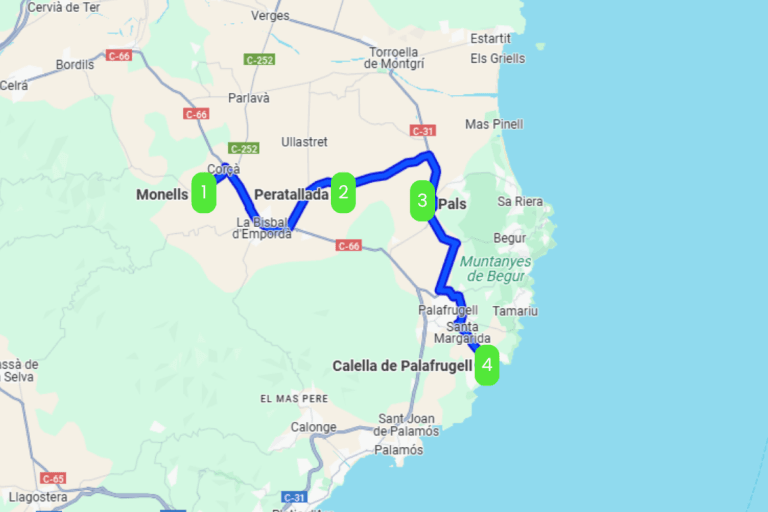 Mapa de LA TOSCANA CATALANA I