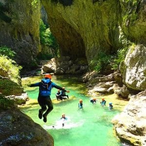 Barranquismo en Miraval