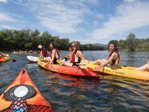 Kayak por el Ebro hasta Miravet