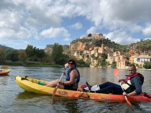 Kayak por el Ebro hasta Miravet