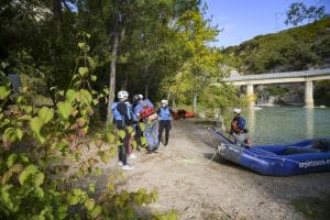 Rafting en el Río Gállego
