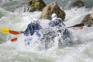 Rafting en el Río Gállego