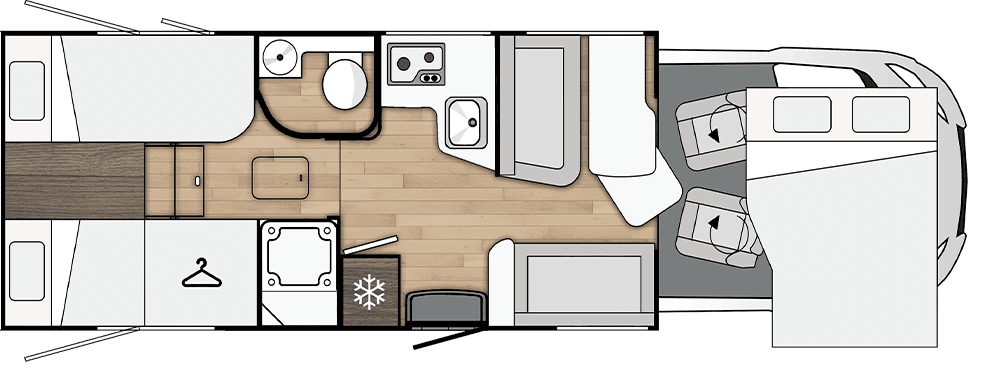 Benimar Tessoro 463 UP
