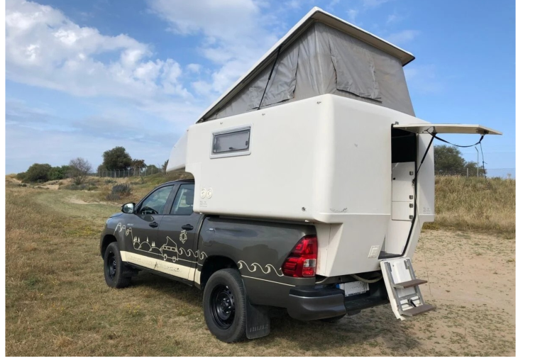 Alquiler 5 plazas Toyota Overland 4×4 en Cádiz