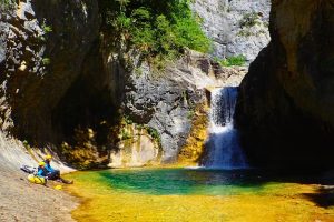 Barranco Estaroniello - Río Yaga