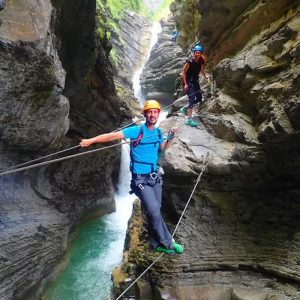 Vía Ferrata del Sorrosal en Broto – Aventura en la cascada de Ordesa