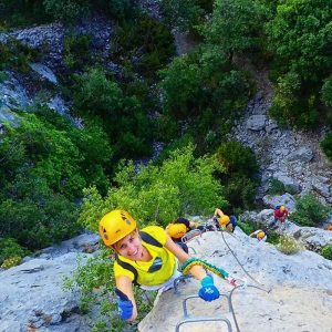 Vía Ferrata de Foradada del Toscar con guia