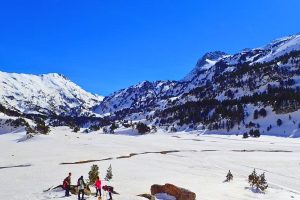 Excursión guiada raquetas de nueve en Formigal en Portalet - Valle de Tena