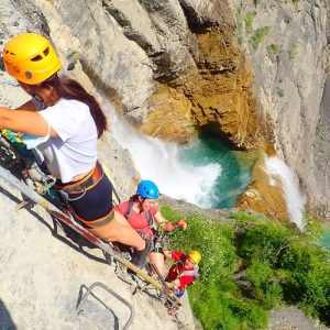 Vía Ferrata del Sorrosal en Broto – Aventura en la cascada de Ordesa
