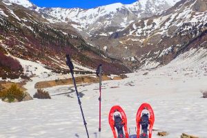 Excursión guiada raquetas de nueve en Formigal en Portalet - Valle de Tena