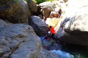 Barranco Estaroniello - Río Yaga