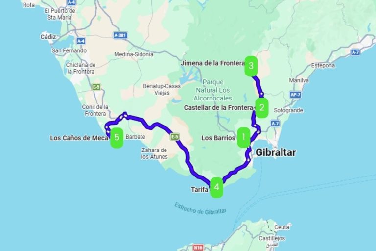 Mapa de MAR DE ÁRBOLES Y OLAS